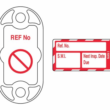 301AUA120 - Nanotag Kit Safe Working Load - Red