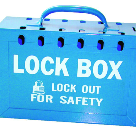 300ITA100 - Blue 13 Lock' Lock Box