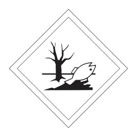C255B/S - 250x250mm Marine Pollutant Label