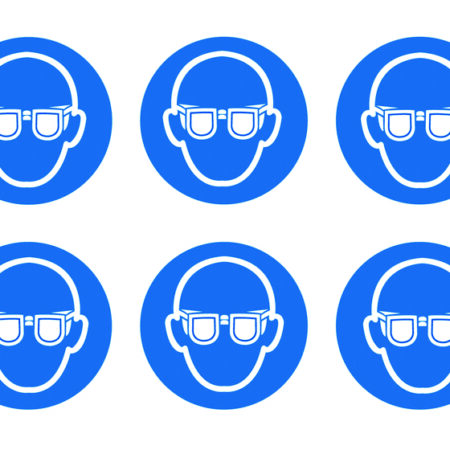 DJR181 - Eye Protection Symbols - Pk of 30 Labels