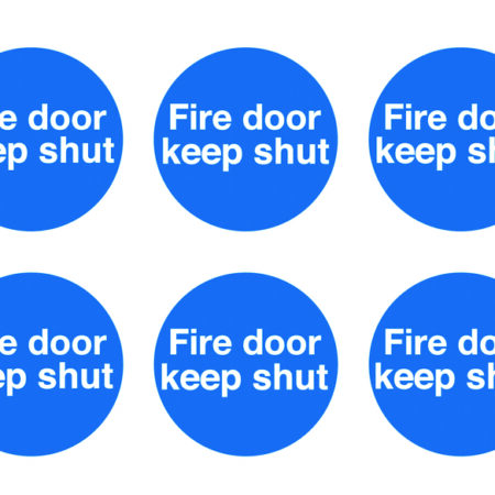 DJR183 - Fire Door Keep Shut - Pk of 30 Labels