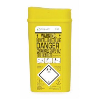 FAD2147 - Sharps Disposal Container (0.2 litre)