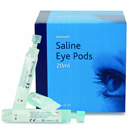 FAD2167 - Eyewash Saline Pod (Pk 25) Now Replaced By 7912