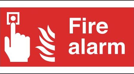 FR03703R - 100x200mm Fire Alarm - Rigid