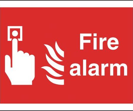 FR03718R - 200x400mm Fire Alarm - Rigid