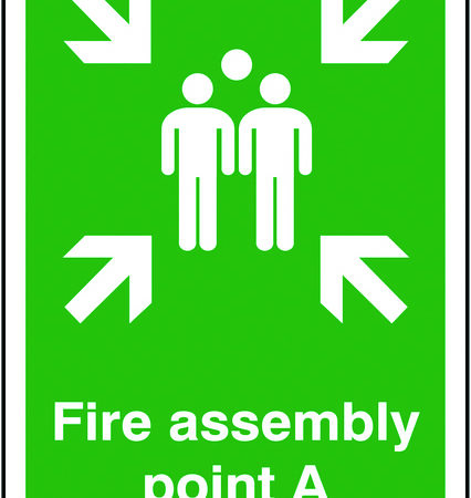 FR05648R - 594x420mm Fire Assembly Point A - Rigid