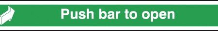 FX05645A - 75x600mm Push Bar To Open - Aluminium