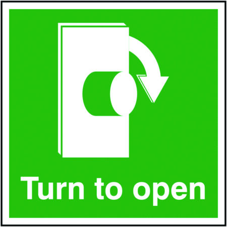 FX07405R - 125x125mm Turn To Open Clockwise - Rigid