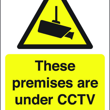 GN03048R - 594x420mm These Premises Are Under CCTV Surveillance - Rigid