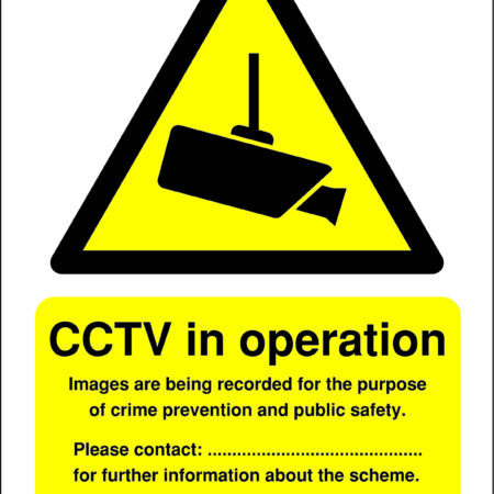 GN03649R - 420x297mm CCTV in Operation (Data Protection Act) - Rigid