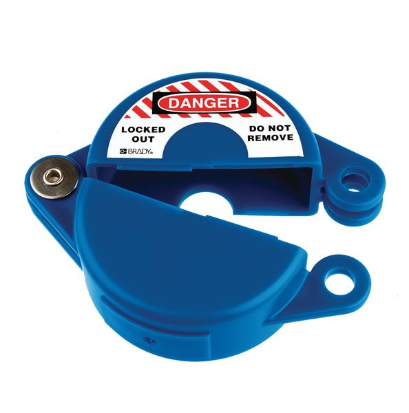 GVL1B - Gate Valve Lockout - 25 to 63.5mm - Blue