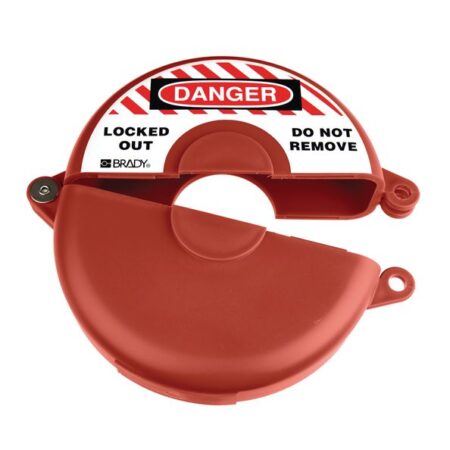 GVL5R - Gate Valve Lockout - 254 to 330mm - Red