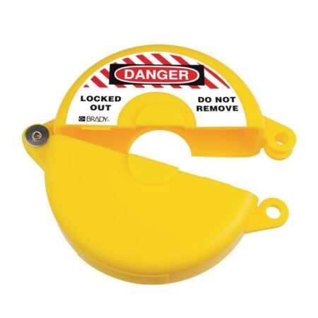 GVL5Y - Gate Valve Lockout - 254 to 330mm - Yellow