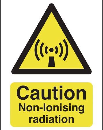 HA05151R - 210x148mm Caution Non-ionising Radiation - Rigid