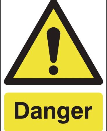 HA07750R - 297x210mm Danger - Rigid