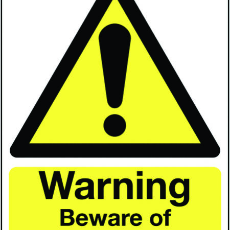 HA21333G - 400x300mm Warning Beware of moving vehicles Outdoor Sign