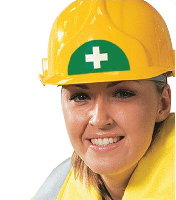 HHL02 - 230x330mm Sheet of 12 First aid symbol - Self Adhesive