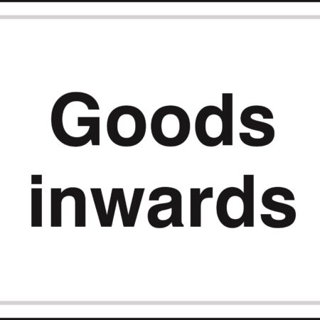 JOD11A3 RP - A3 Goods Inwards (Landscape) - Rigid