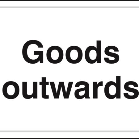 JOD12A3 RP - A3 Goods Outwards (Landscape) - Rigid