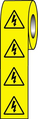 LR08/S - Roll of 250 - 50x50mm Electrical Symbols