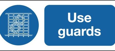 MA05719R - 100x250mm Use Guards - Rigid