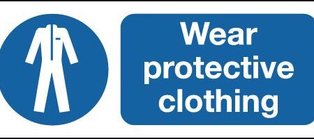 MA07019R - 100x250mm Wear Protective Clothing - Rigid