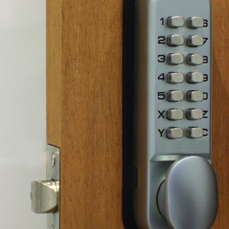 MDL2 - Key Pad Door Locks Satin Chrome