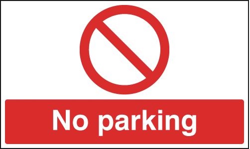 ML01929A - 300x500mm No Parking - Aluminium