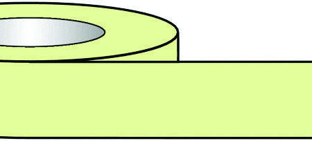NGT100 - 20mmx10m Plain Photoluminescent Tape