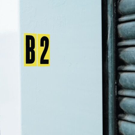 PNL1-0 - 28x22mm Outdoor Numbers Card 0