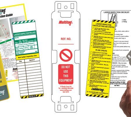 SCF61 - Scafftag Laddertag Complete Kit