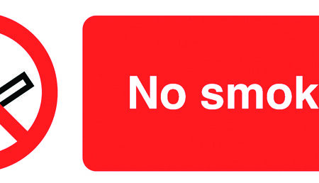 SLK13 - 50x150mm No Smoking - Pk of 6