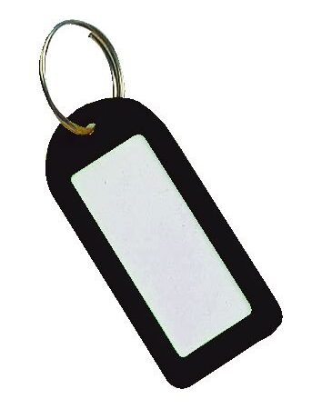 SL-A1-BLACK - Key Tags Pk of 25 - Black
