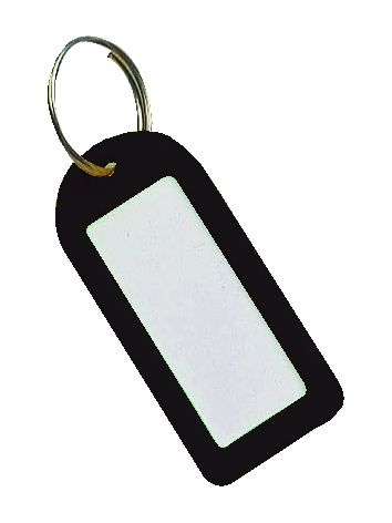 SL-A1-BLACK - Key Tags Pk of 25 - Black