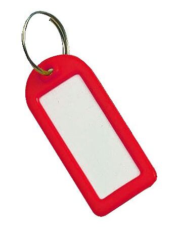 SL-A1-RED - Key Tags Pk of 25 - Red
