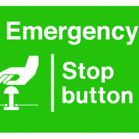 SML15B - 87x135mm Emergency Stop Button - Pk of 6