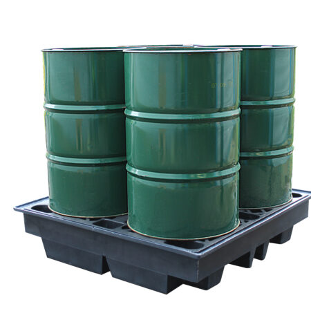 304HHA100 - Recycled 4 Drum Spill Pallet