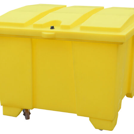 305UPB100 - Gen Purp Cont W/Wheels Loose Lid 600Ltr