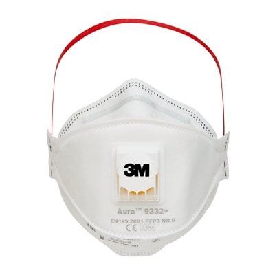 9332+ - 3M™ Aura™ Insulation and Hardwood Respirator