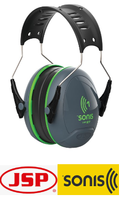 AEB010-0AY-800- JSP Sonis 1 Ear Defenders SNR27 SEE ALL SONIS RANGE