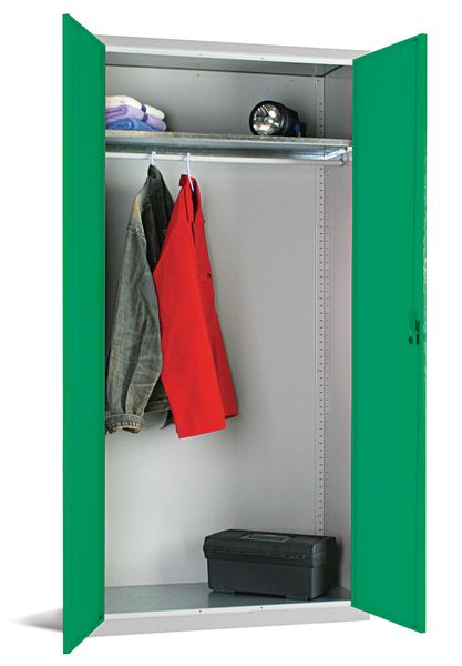 STR0083 Elite Lockers Steel Workplace Storage Cupboard - 1830mm - Image 3