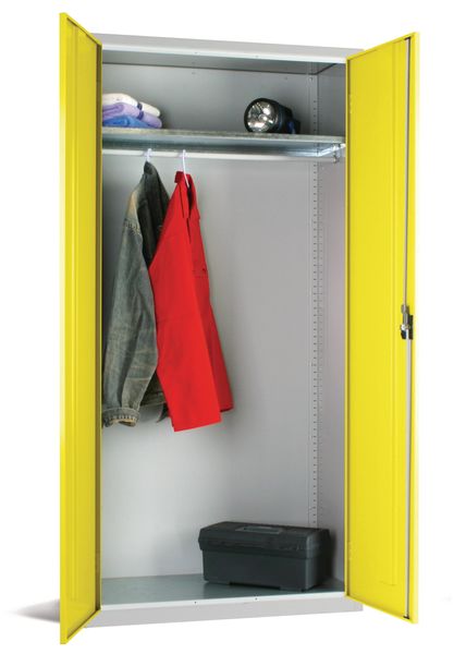STR0083 Elite Lockers Steel Workplace Storage Cupboard - 1830mm