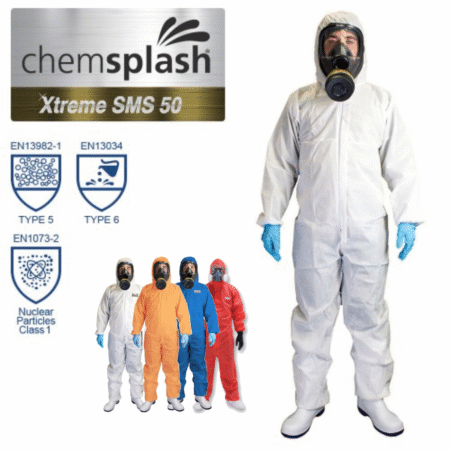 2544 - Chemsplash Xtreme 50 SMS Coverall Type 5/6
