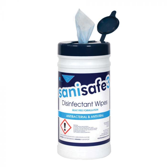 CD1843 - 3 Alcohol Free Surface Disinfectant Wipes ‑ 200 Wipes