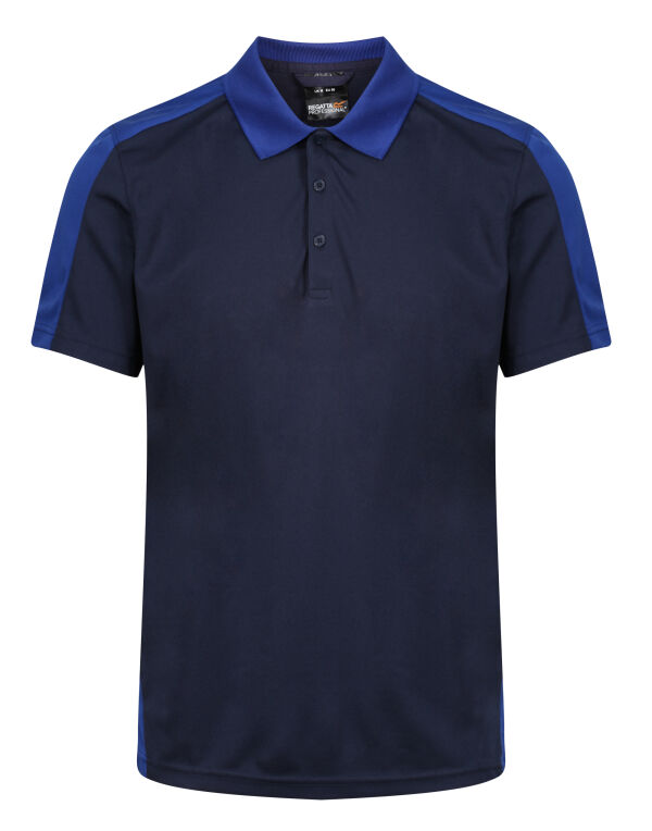 TRS174 Regatta Contrast Quick Wicking Polo Shirt 100% quick dry Polyester - Image 3