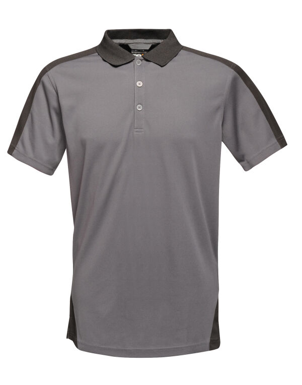 TRS174 Regatta Contrast Quick Wicking Polo Shirt 100% quick dry Polyester - Image 2