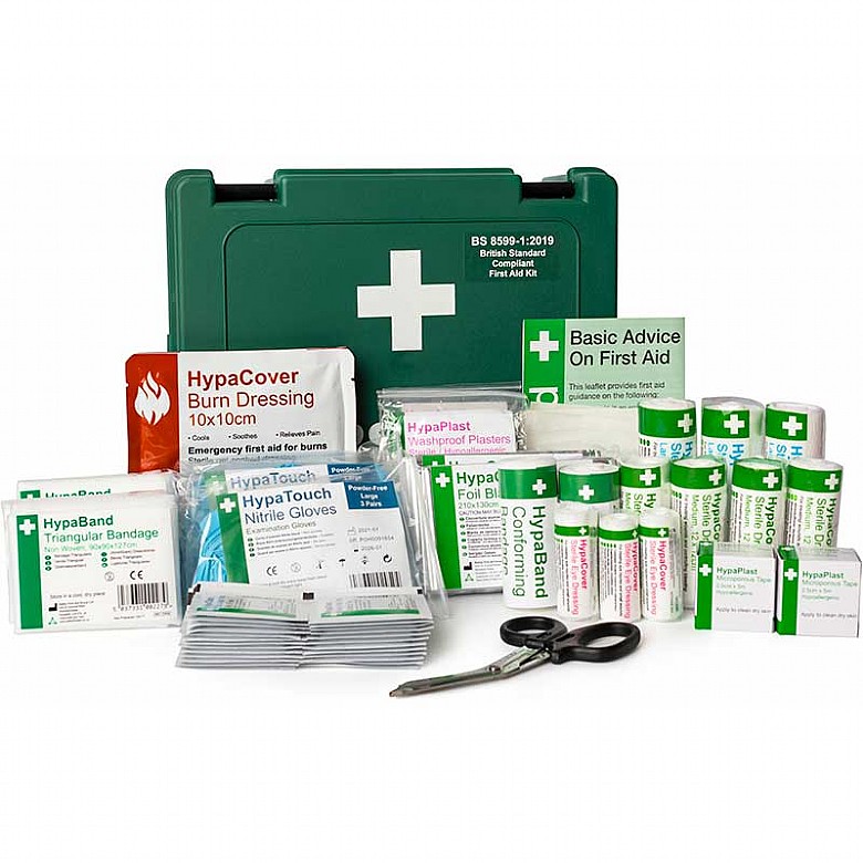 K3023MD - British Standard Compliant Economy Workplace First Aid Kit (Medium)