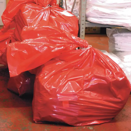 RSB/3 Red Premium Dissolvo Laundry Sacks/Bags RSB/3