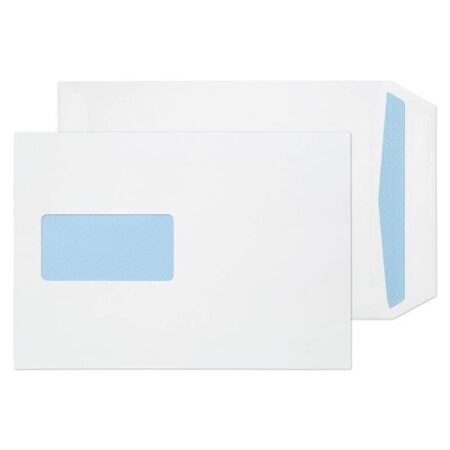 65808BL - Blake Purely Everyday Pocket Envelope C5 Self Seal Window 90gsm White