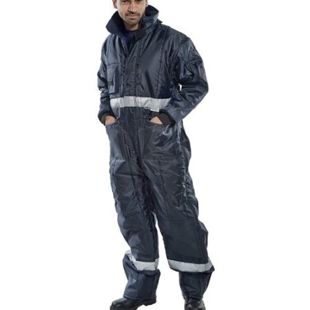 Beeswift  Freezer Coverall Navy Blue CCFCN